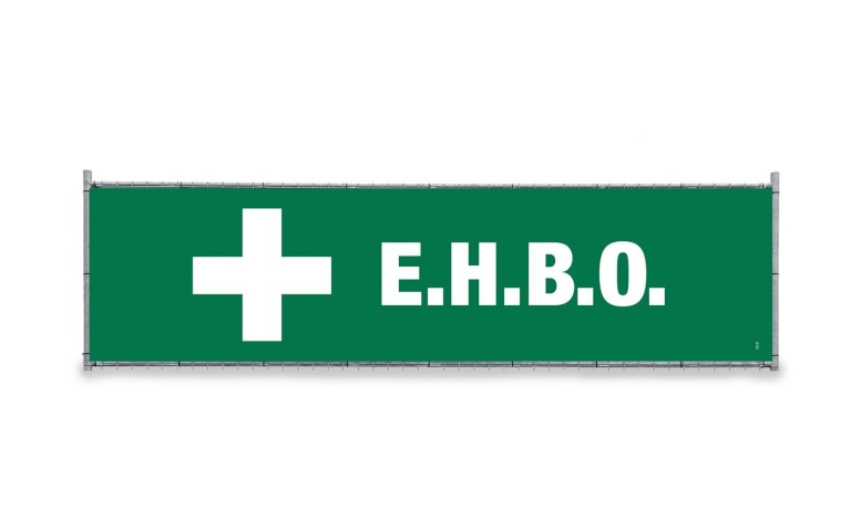 Banner EHBO t.b.v. opzethek