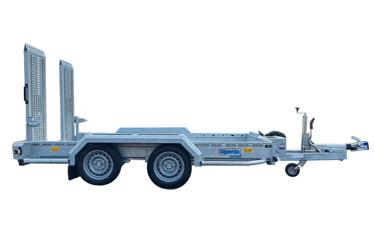 Tandemasser t.b.v. minikraan/-graafmachine