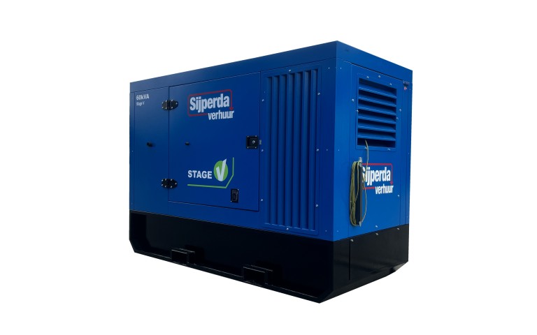 Aggregaat 400V 60kVA Stage V